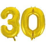 Jumbo Gold Foil Balloons-30