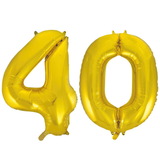 Jumbo Gold Foil Balloons-40