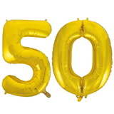 Jumbo Gold Foil Balloons-50