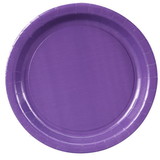 Creative Converting 2587C Purple Dinner Paper Plates (8 Count) - NS