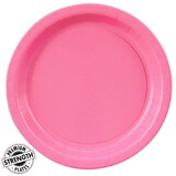 BIRTH5000 Hot Pink Dinner Paper Plates (8 Count) - NS