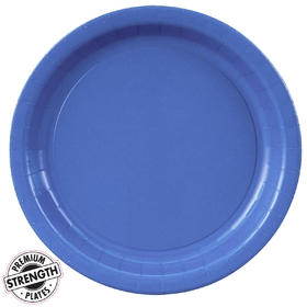 BIRTH5000 2145C Blue 9" Paper Plate 8ct. - NS