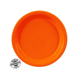 Creative Converting 258946 Dessert Plate - Orange (8)