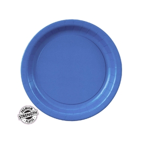 BIRTH5000 2145C Blue 7" Paper Plate 8ct. - NS