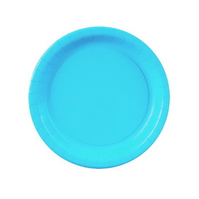 BIRTH5000 311C Bright Blue 7" Paper Plate 8ct. - NS