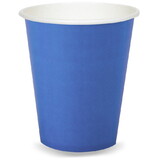 BIRTH5000 Cobalt Blue 9 oz. Paper Cups (8 Count) - NS