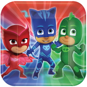 Amscan 259086 PJ Masks 9" Luncheon Plates (8 Count) - NS2