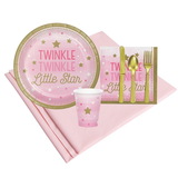 Twinkle Twinkle Little Star Pink 8 Guest Party Pac