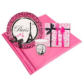 Paris Damask 8 Guest Party Pack