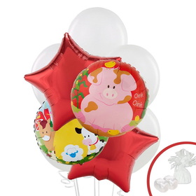 BIRTH9999 259647 Barnyard Balloon Bouquet - NS