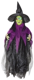 Sunstar 259866 Hanging Light up Witch 3ft