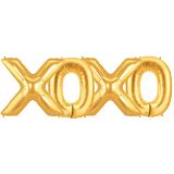 Birthday Express 260516 Jumbo Gold Foil Balloons-XOXO