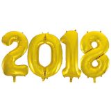 Birthday Express 260538 Jumbo Gold Foil Balloons-2018