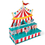 Fun Express 13657235 Circus Tent Shaped Lollipop Stand