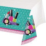 Creative Converting 106521 Spa Party Tablecover