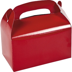 FUN EXPRESS 619147 Red Treat Favor Boxes (12)