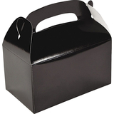 FUN EXPRESS 621339 Black Treat Favor Boxes (12)