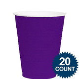 Amscan 106874 Purple 12Oz. Plastic Cups (20 Pack)