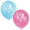 Unique Industries 107855 Gender Reveal 12" Latex Balloons (8 Pack) - NS