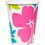 Amscan 107696 Hibiscus White 9Oz Cups (25 Count)