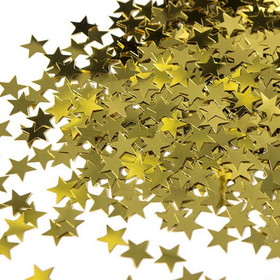 Unique Industries 107799 Gold Star Confetti .5oz (Each) - NS