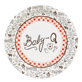 BIRTH9999 Baby-Q Dinner Plate (16) - NS2