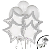 Silver Balloon Bouquet