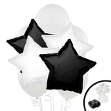 Black & White Balloon Bouquet