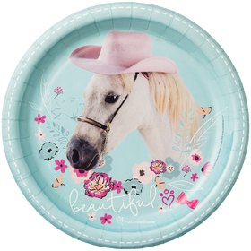 BIRTH5000 264138 Rachael Hale Beautiful Horse Dinner Plates (8) - NS
