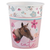 BIRTH5000 109315 Rachael Hale Beautiful Horse 9oz Paper Cups (8) - NS