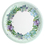 BIRTH5000 264195 Floral Succulents Dinner Plate (8) - NS