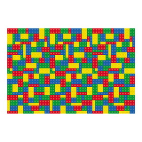 Fun Express 264296 Color Brick Party Backdrop Banner - NS