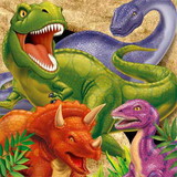 Creative Converting 109634 Dinosaur Adventure Napkins (16-pack)