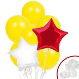 Red & Yellow Balloon Bouquet