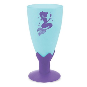 Ruby Slipper Sales 124956 Mermaid Molded Cup Goblet (1) - NS