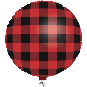 Havercamp 265051 Buffalo Plaid 18" Balloon (1)