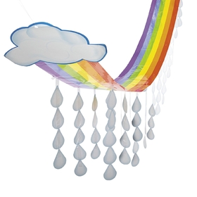 Fun Express 265547 Rainbow Cloud Ceiling Decoration(1)