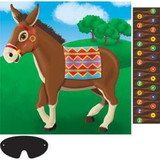 Amscan 121798 Pin The Tail On The Donkey Game (for 24 Players)