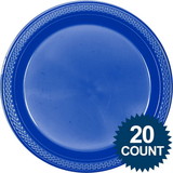 Amscan 121816 Blue Plastic Plates 10