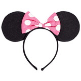 Amscan 122220 Minnie Mouse Helpers Deluxe Headband (1)