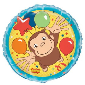 UNIQUE INDUSTRIES 122335 Curious George 18" Balloon (1)