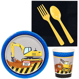 Birthday Express 267052 Construction Party Snack Pack for 16
