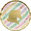 Creative Converting 124727 Unicorn Sparkle 7" Dessert Plate (8)