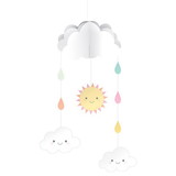 Creative Converting 124773 Sunshine Baby Showers Hangin Mobile with Cutouts