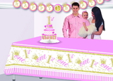 1st Birthday Pink Tablecover (1)