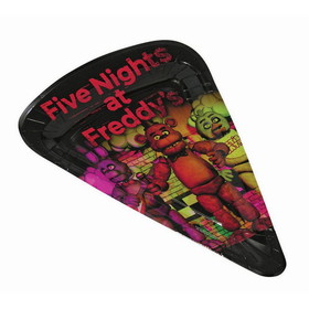 Ruby Slipper Sales 125340 Five Nights at Freddy's Pizza Plate (8) - NS