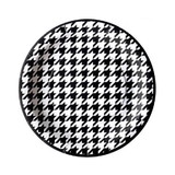 Havercamp 126521 Houndstooth Party Plates - 7