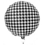 Havercamp 126527 Houndstooth Party Mylar Balloon - (1) - NS