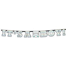 Havercamp 126538 Tribal Boy "It's a BOY" Banner (1)