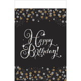 Amscan 126303 Sparkling Celebration Happy Birthday Table Cover (1)